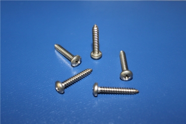 100 Stück - DIN 7981 - 4,2x38 - A2 - Edelstahl - Blechschrauben
