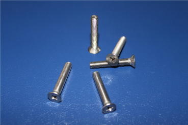 25 Stück - DIN 965 - M6x50 - A2 - Edelstahl