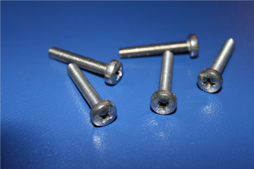 25 Stück - DIN 7985 - M5x40 - A2 - Edelstahl