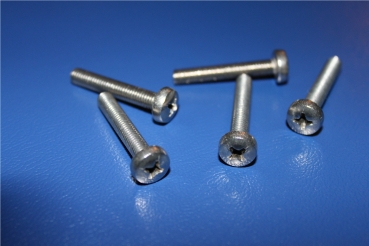 50 Stück - DIN 7985 - M5x40 - A2 - Edelstahl