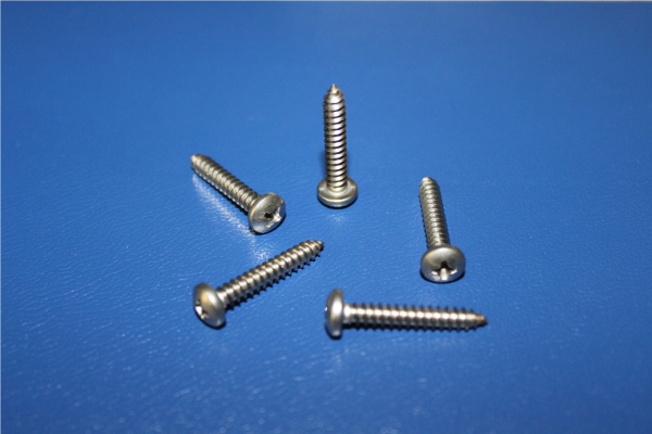 100 Stück - DIN 7981 - 5,5x60 - A2 - Edelstahl - Blechschrauben