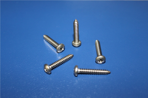 100 Stück - DIN 7981 - 3,5x32 - A2 - Edelstahl - Blechschrauben