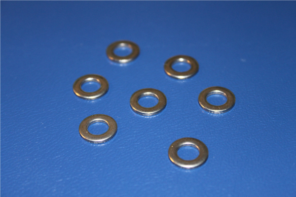 10 Stück DIN 125 - 10,5mm - für M10 - A2 - Edelstahl - kleine Form