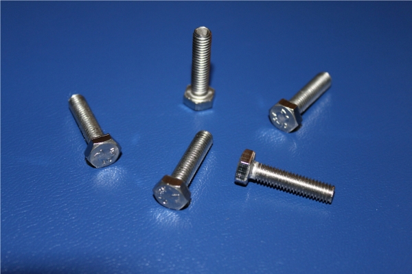 25 Stück - DIN 933 - M4x35 - A2 - Edelstahl