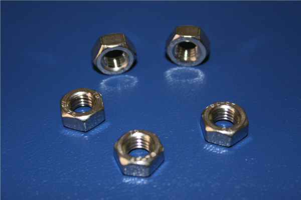 10 Stück - DIN 934 - M8 - A2 - Edelstahl